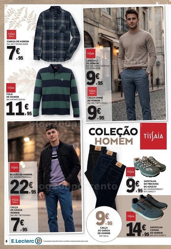 Antevisão Folheto E-LECLERC Bazar Outono Promoções de 15 setembro a 4 outubro